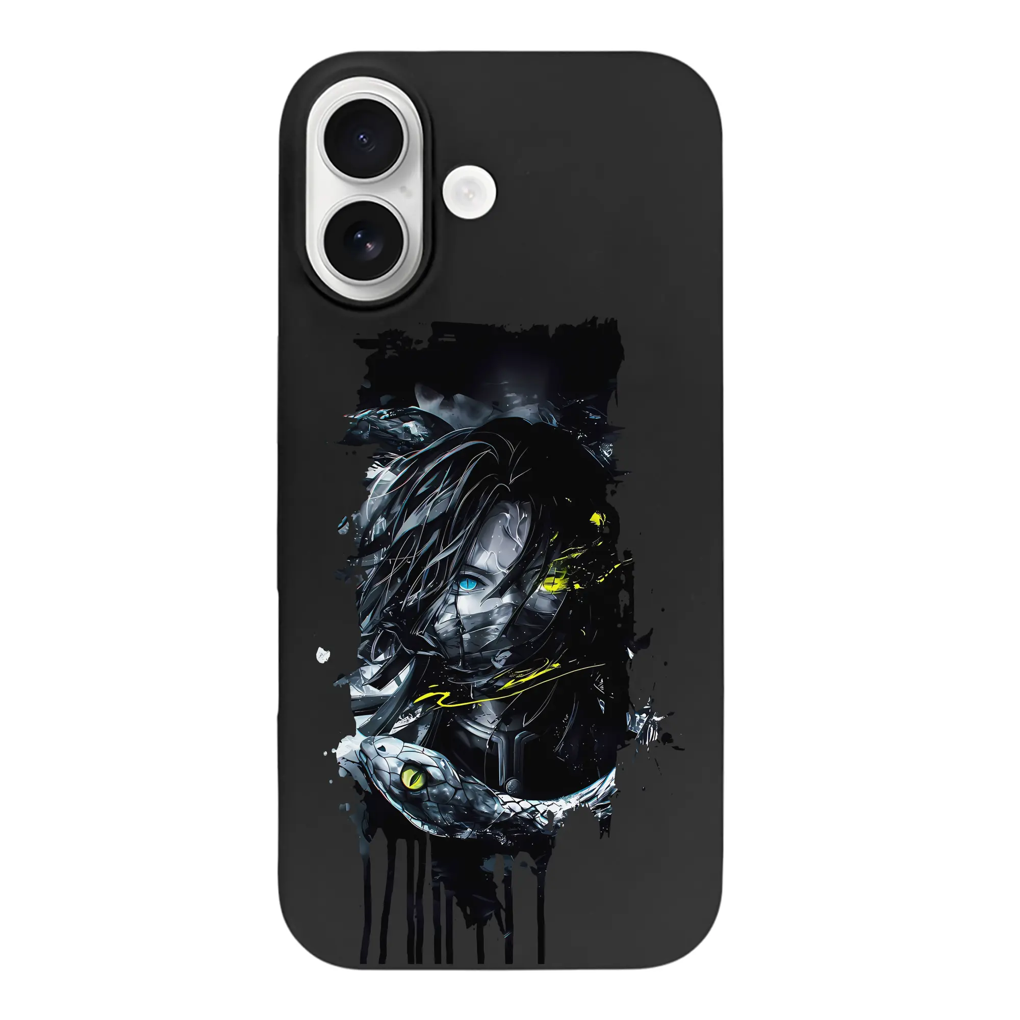 鬼滅の刃 グッズ,伊黒 小芭内 - iPhone 17 シリーズ シリコンケース 薄型 耐衝撃 指紋防止 ソフトタッチカバー 精密フィット 傷防止 保護ケース iPhone 17/17 Air/17 Pro/17 Pro Max 対応